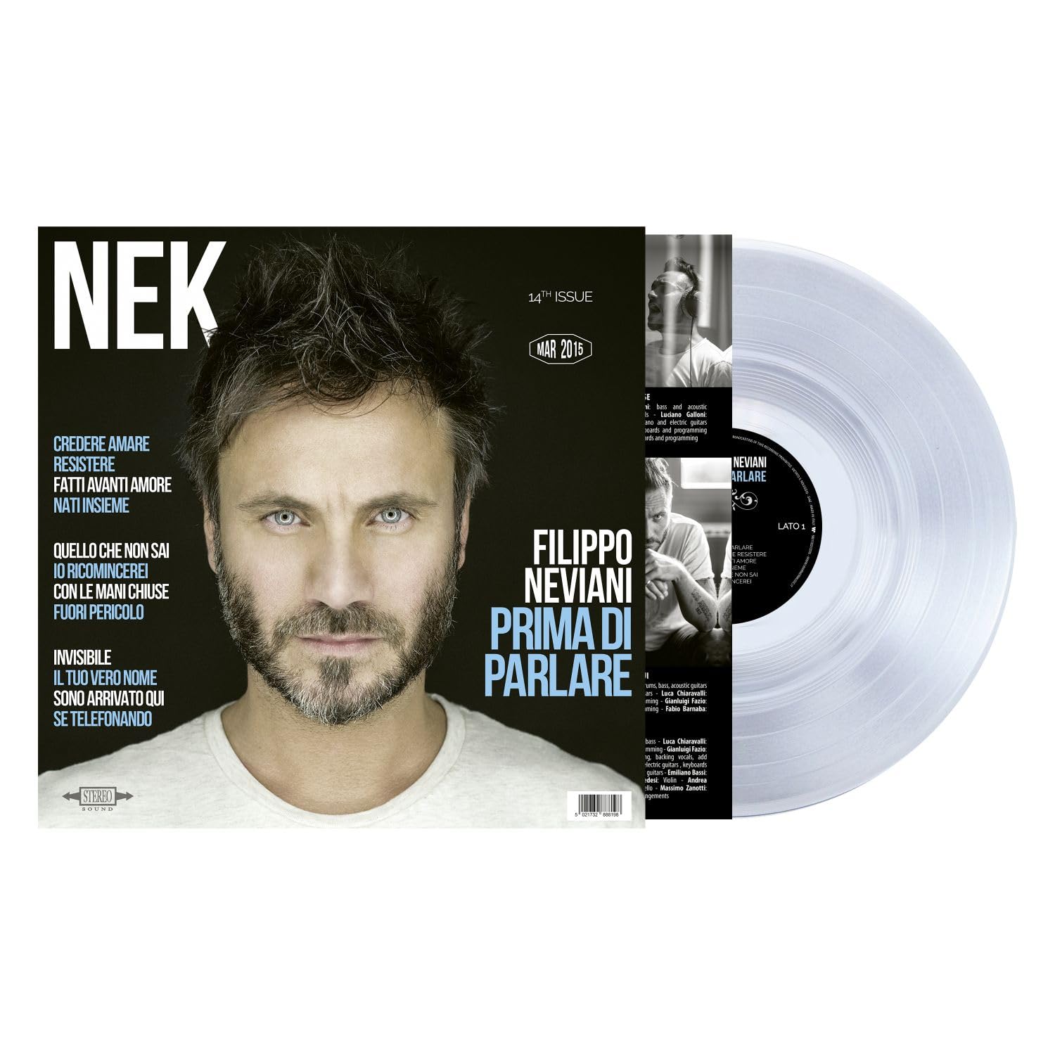 Nek - Prima Di Parlare - Crystal Vinyl Ltd. Ed.