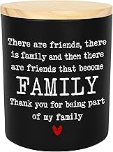 TEEZWONDER Christmas Friend Gifts for Women - Long Lasting Vanilla Lavender Candle 10 oz - Friendship Birthday Gifts for Women Men BFF Bestie Coworkers Friends Female, Scented Candles for Women Men