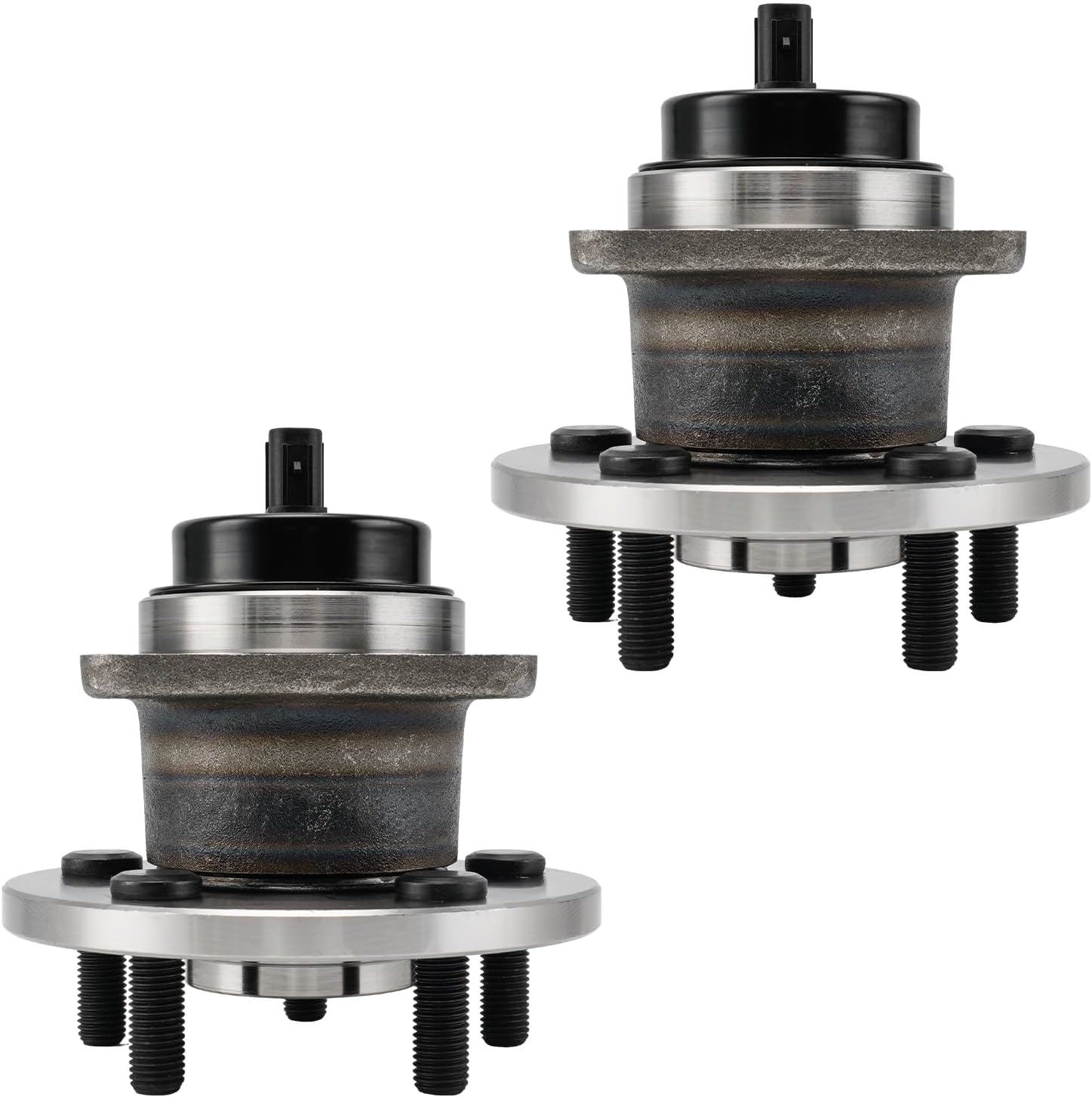KAX 512403 2pcs Rear Wheel Hub Bearing Compatible with 2009-2018 Toyota Corolla,5 Lug W/ABS