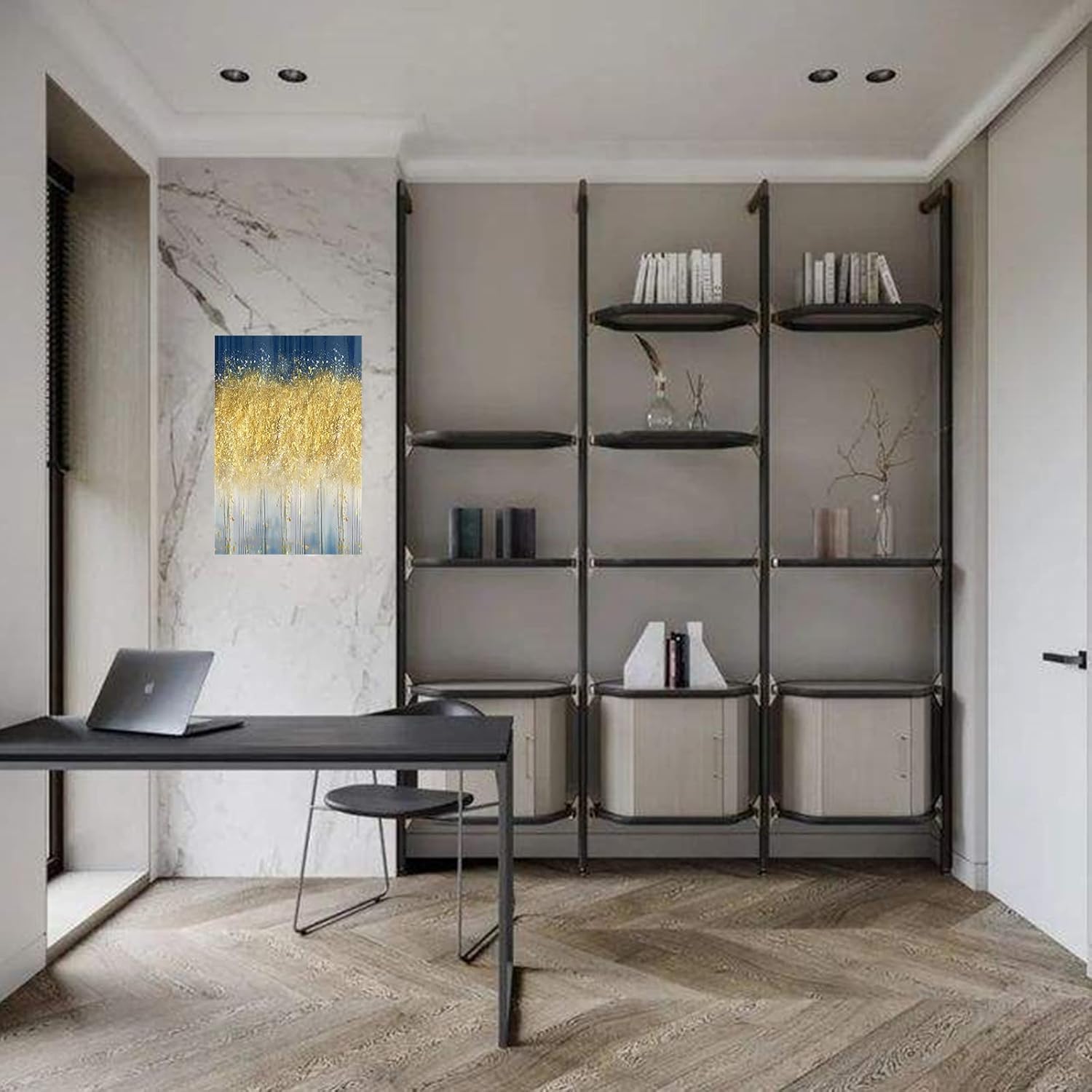 Wooden Frame DIY Picture Frames Art Suitable for Home Decor Painting Digital Diamond Drawing Paintings, Display Pictures 20x20 picture frames for wall (50 * 50CM) - Image 5