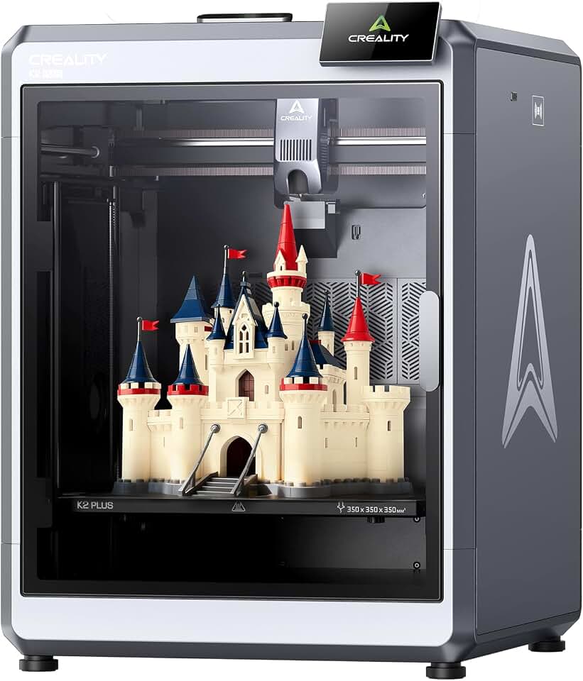 Creality K2 Plus 3D Printer, Support Multi Color Printing Needs CFS