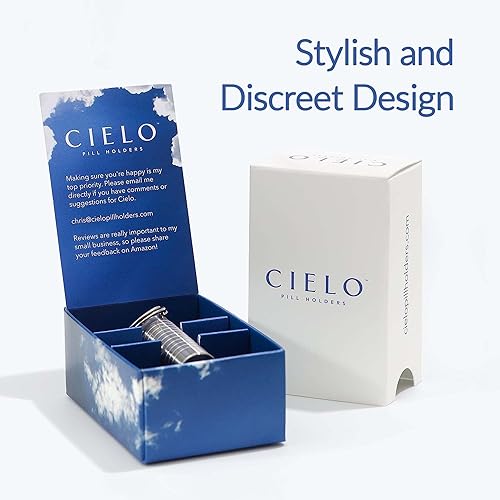 Miniatura 4 de Llavero pequeño delgado de una sola cámara, contenedor de llavero de píldoras de acero inoxidable, estuche de píldoras impermeable, compacto con