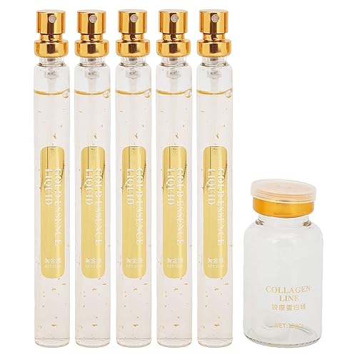 Juego de elevación de hilo de proteína, hilo de proteína soluble y combinación de esencia dorada, hilo de colágeno absorbible para estiramiento