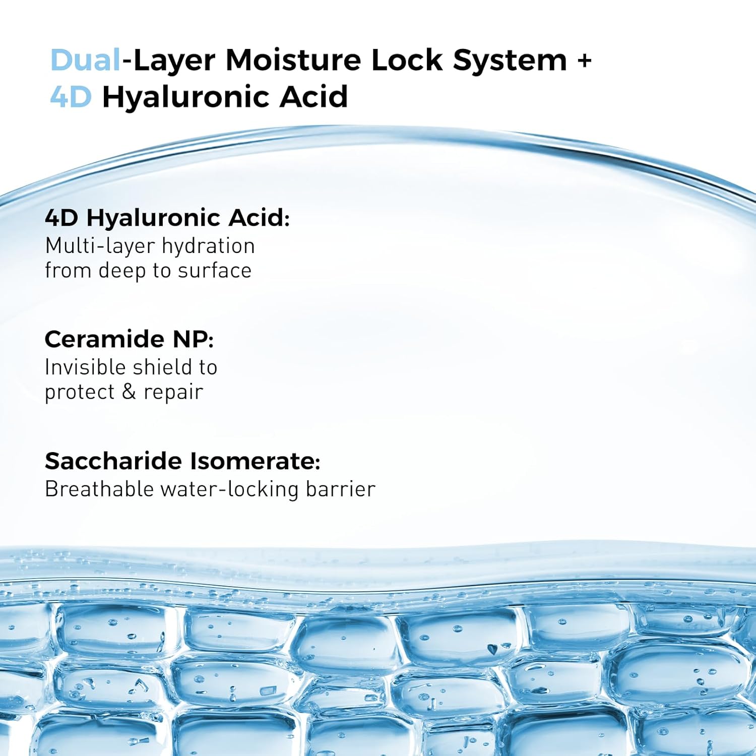 WNP Centella & 4D Hyaluronic Acid Ultra-Hydrating Gentle Face Cleanser with 50% Amino Acid, Ceramide & Centella Asiatica. Gentle Daily Facial Wash for Dry & Sensitive Skin. Vegan SkinCare - Image 3