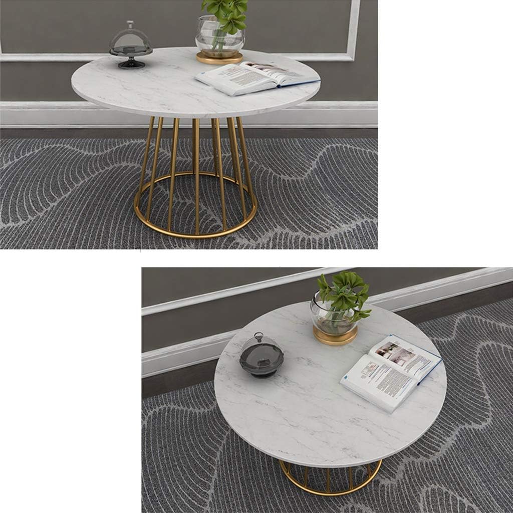 小さなアパートコーヒーテーブル鉄アートフレーム大理石デスクトップラウンドティーテーブルサイドテーブルクリエイティブモダン家具23 6 19 6 サイドテーブル Www Qbusinessmagazine Com