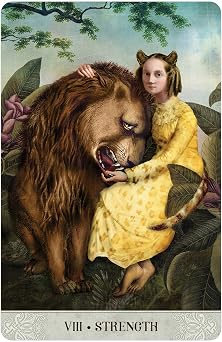 Tarot of Mystical Moments: 83-Card Borderless Tarot Deck, Silver Gilt Edges and Glossy Finish, Created by Visionary Artist Catrin Welz-Stein, Collage ... for Customizable Readings, 96-Page Guidebook