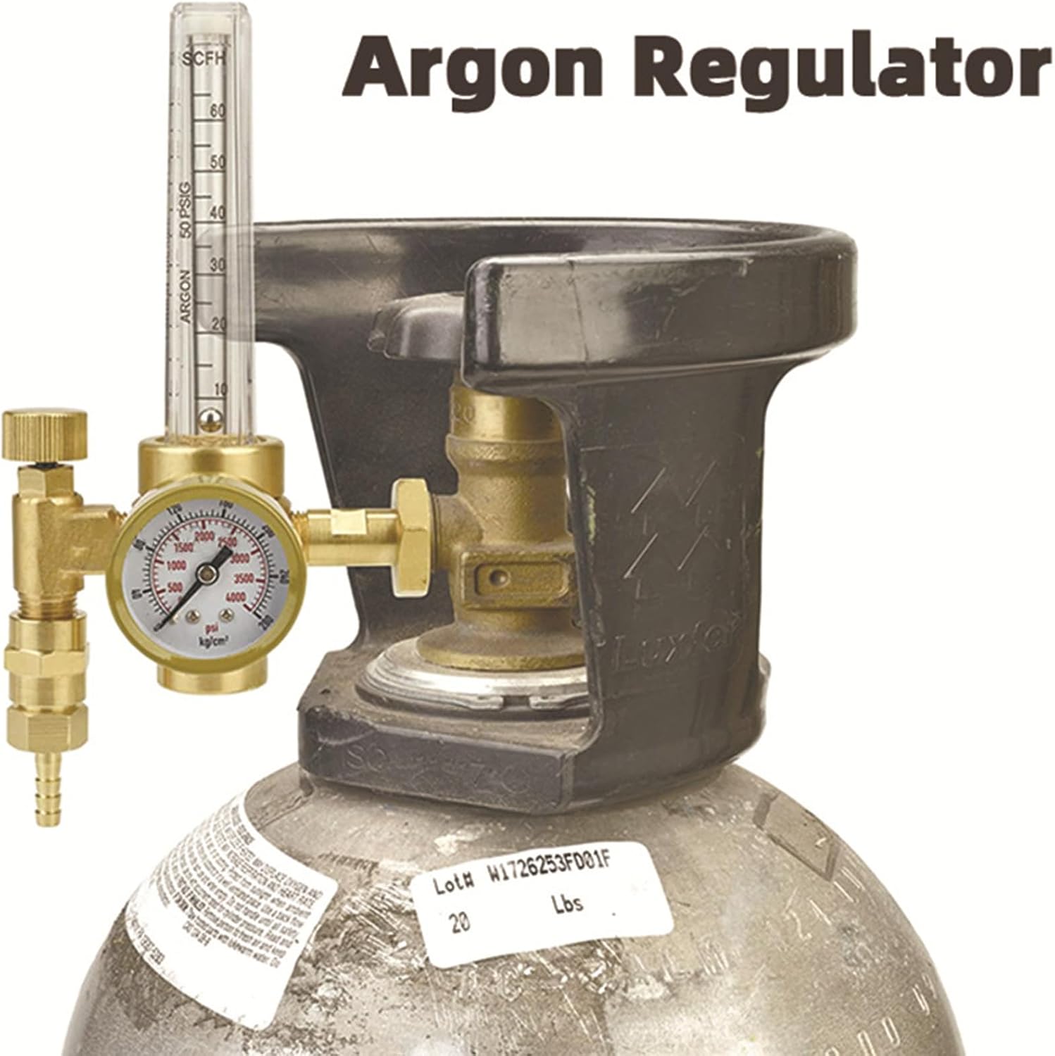 CO2 Regulator Gauge for Tig Stable Welding with High Precise Pressure Regulation Control Metal Fabrication