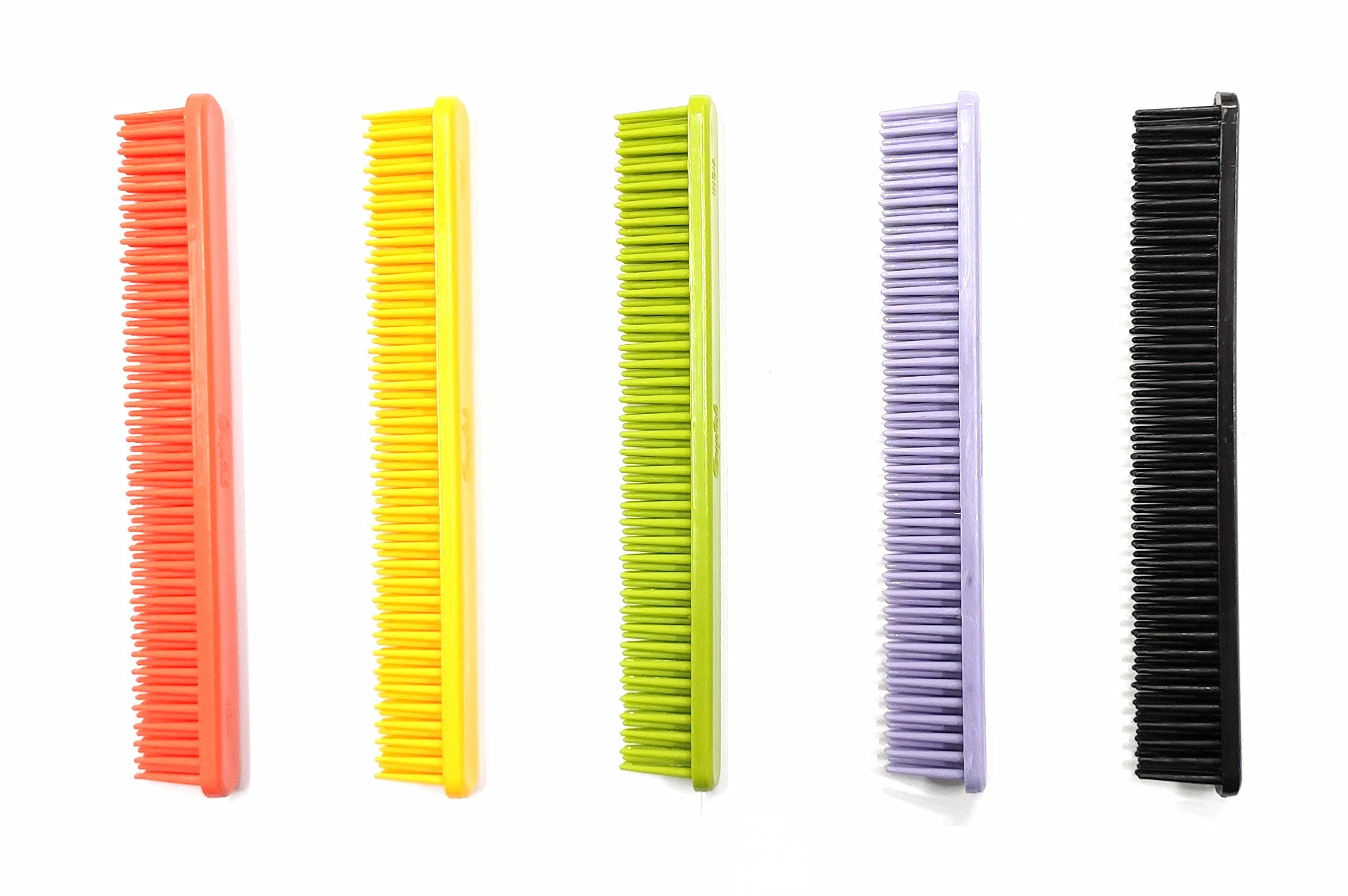 Maple Detangling Dressing Hair Combs For Women Men Combo Shampoo brush comb (Multicolour), Pack Of 5