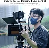 SMALLRIG Mini Follow Focus - Kézi Fókusz és Zoom Vezérlő DSLR és Tükörnélküli Kamerákhoz - Sony A7, A9, BMPCC 4K/6K Kompatibilis 6