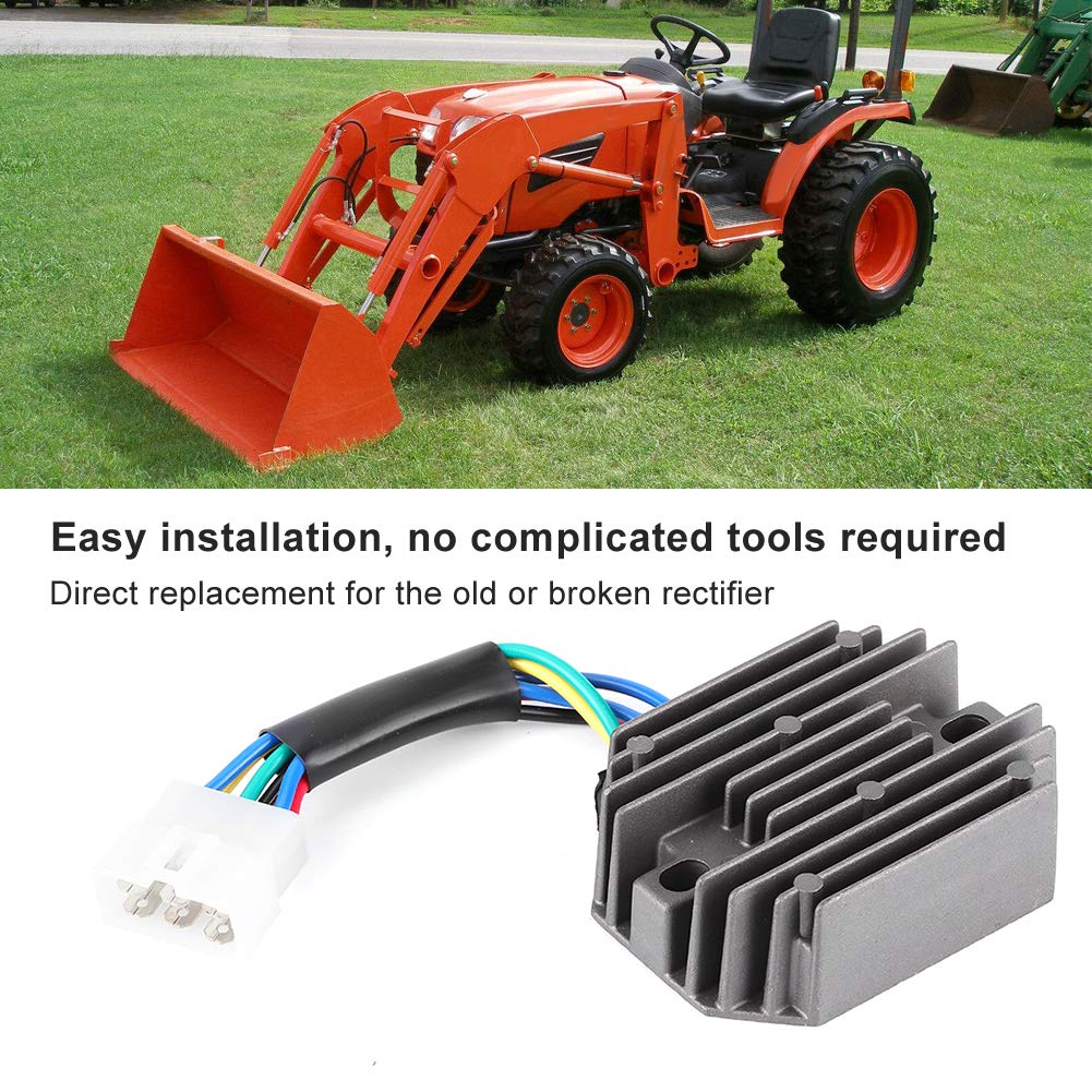 Yctze Raddrizzatore, Regolatore di Tensione per Accessori Moto, Compatibile con Grasshopper/1822D/718D/721D/721G (Confezione Affidabile e Alta Compatibilità)