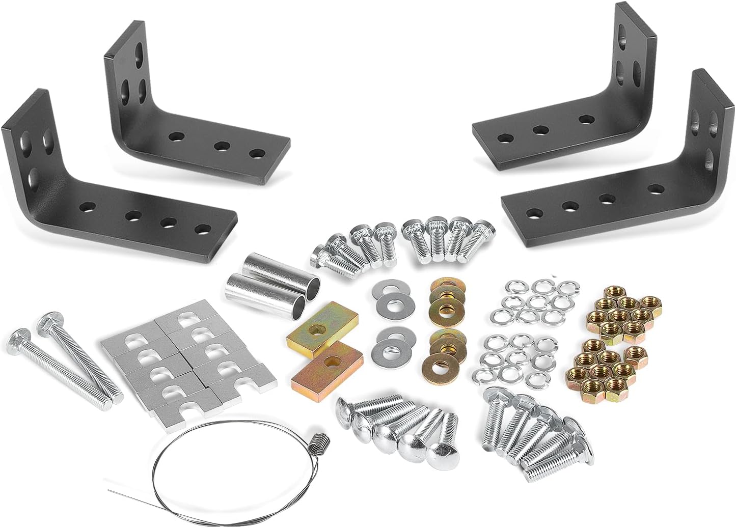 30035 Fifth Wheel Hitch Installation Kit, Wheel Rail Kit for Full-Size Trucks, Fits for Use with All Reese Fifth Wheels Except Elite Series(10 - Bolt Design)