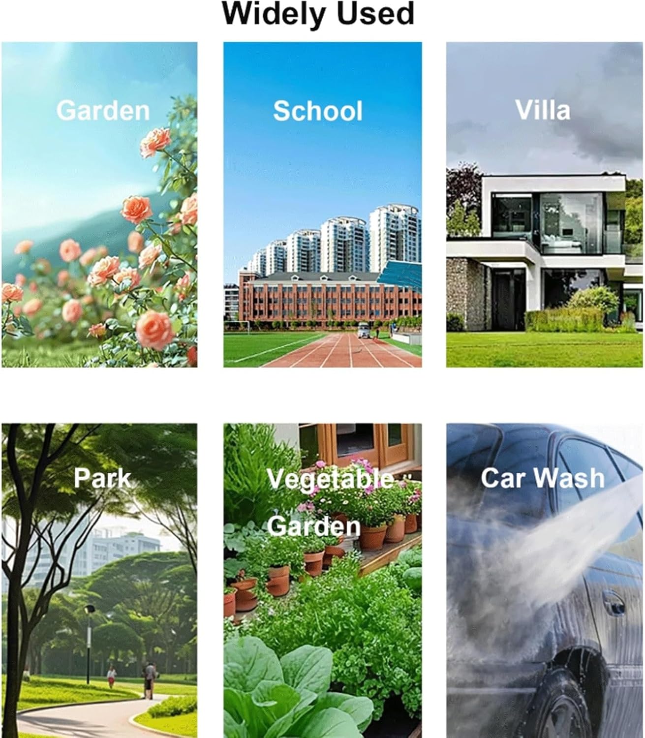 Stainless Steel Outdoor Water Column - Vertical Square Garden Hose Stand with Double Outlet Faucet, Freestanding Antifreeze Water Fountain, Durable Yard Hydrant (58x6cm)