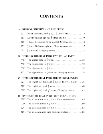 Basic Rhythmic Training by Robert Starer | Rhythm Instruction Sheet Music for All Instruments | Covers Beat, Pulse, Time Signatures, Notes, Rests, Syncopation, Sight-Reading, Ear Training