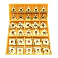 Vista 1 de 30 piezas CNMG 431 + WNMG 431 + TNMG 331 Torno CNC 331 CNC intercambiable de carburo sólido intercambiable para torno de herramientas de torneado