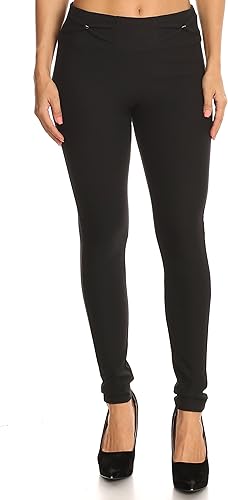 ICONOFLASH Pantalones de punto para mujer