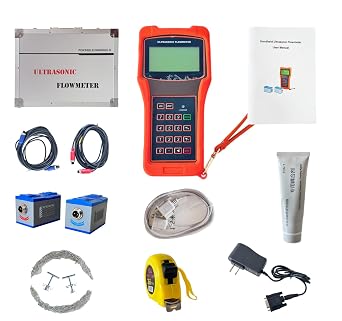 TUF-2000H-TM-1 Ultrasonic Flow Meter Flowmeter for DN50-700mm Pipe