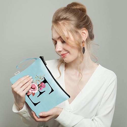 Vista 128 de Vavabox A-Z - Bolsa de maquillaje personalizada, regalos de cumpleaños para mujeres y madres, regalos para mejores amigas, bolsa de cosméticos