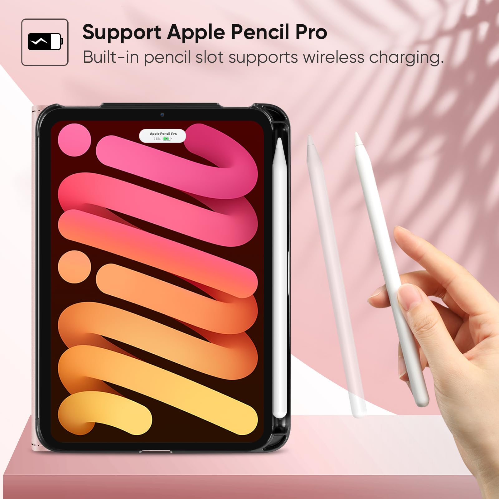 Amazon.com: Fintie Folio Case for iPad Mini 7 (A17 Pro, 7th 