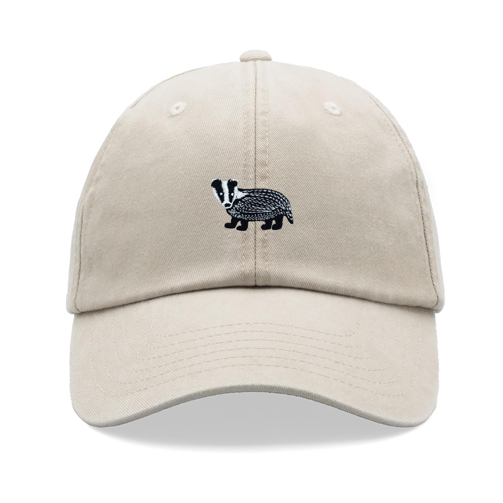 Cap Base Unisex Stone Badger Baseball Cap Vintage Washed Dad Hat Adjustable