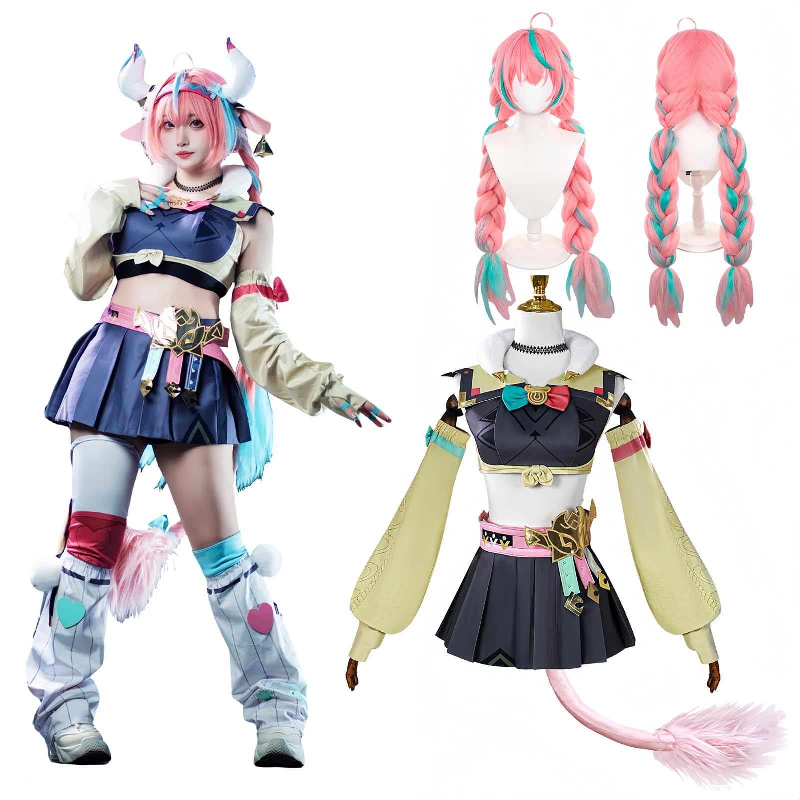 Amazon.co.jp: [NOKIJP] 原神 コスプレ ヴァレサ コスプレ衣装 ゔぁれ