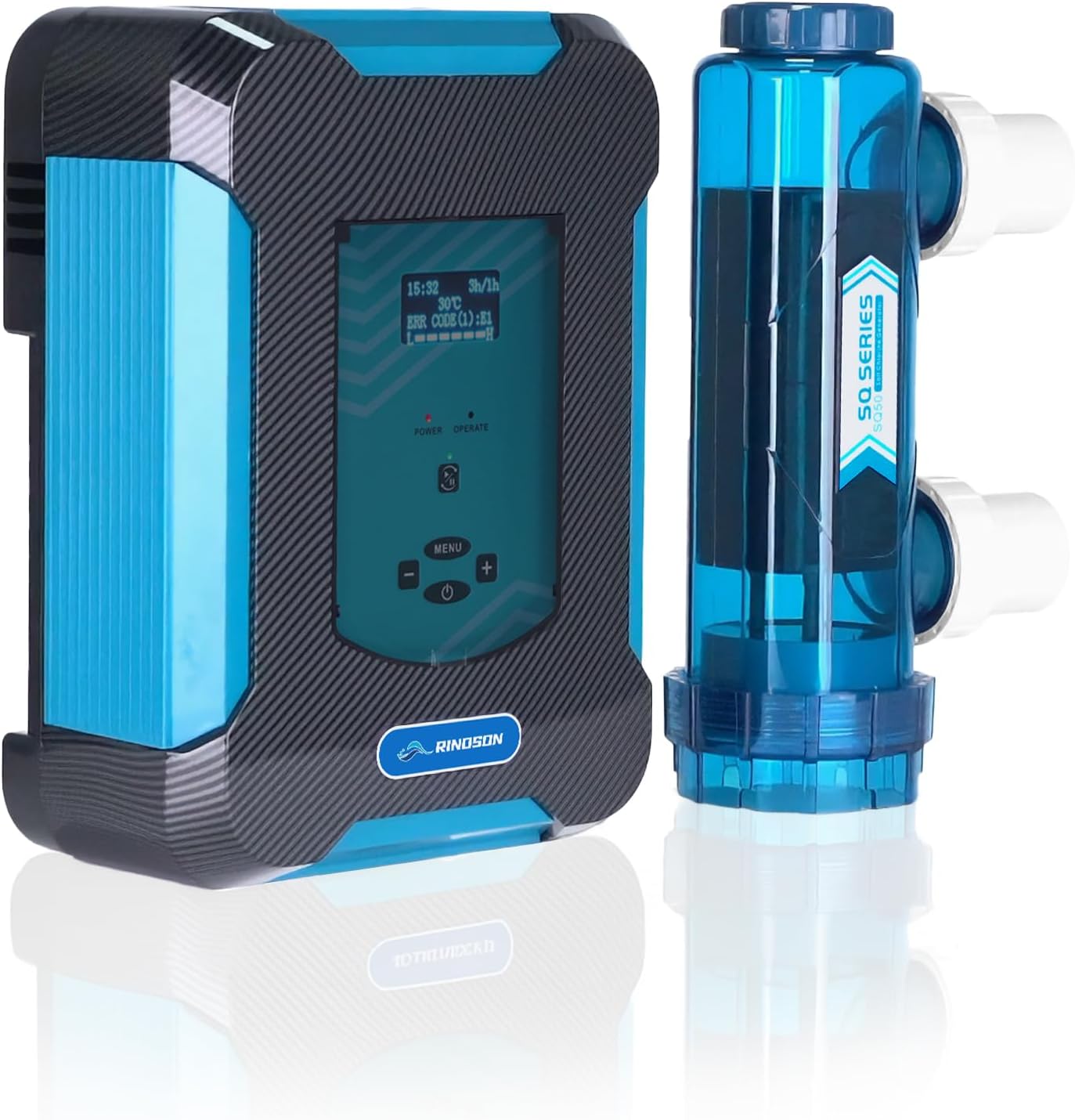 Saltwater Pool Chlorinator System with Built-in Timer