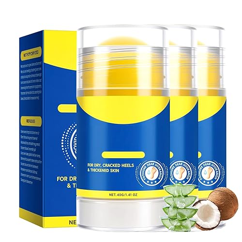 3 piezas 60% urea crema hidratante y anti-agrietamiento para pies, 2025 crema hidratante mejorada y alivia la sequedad y las grietas en los pies,