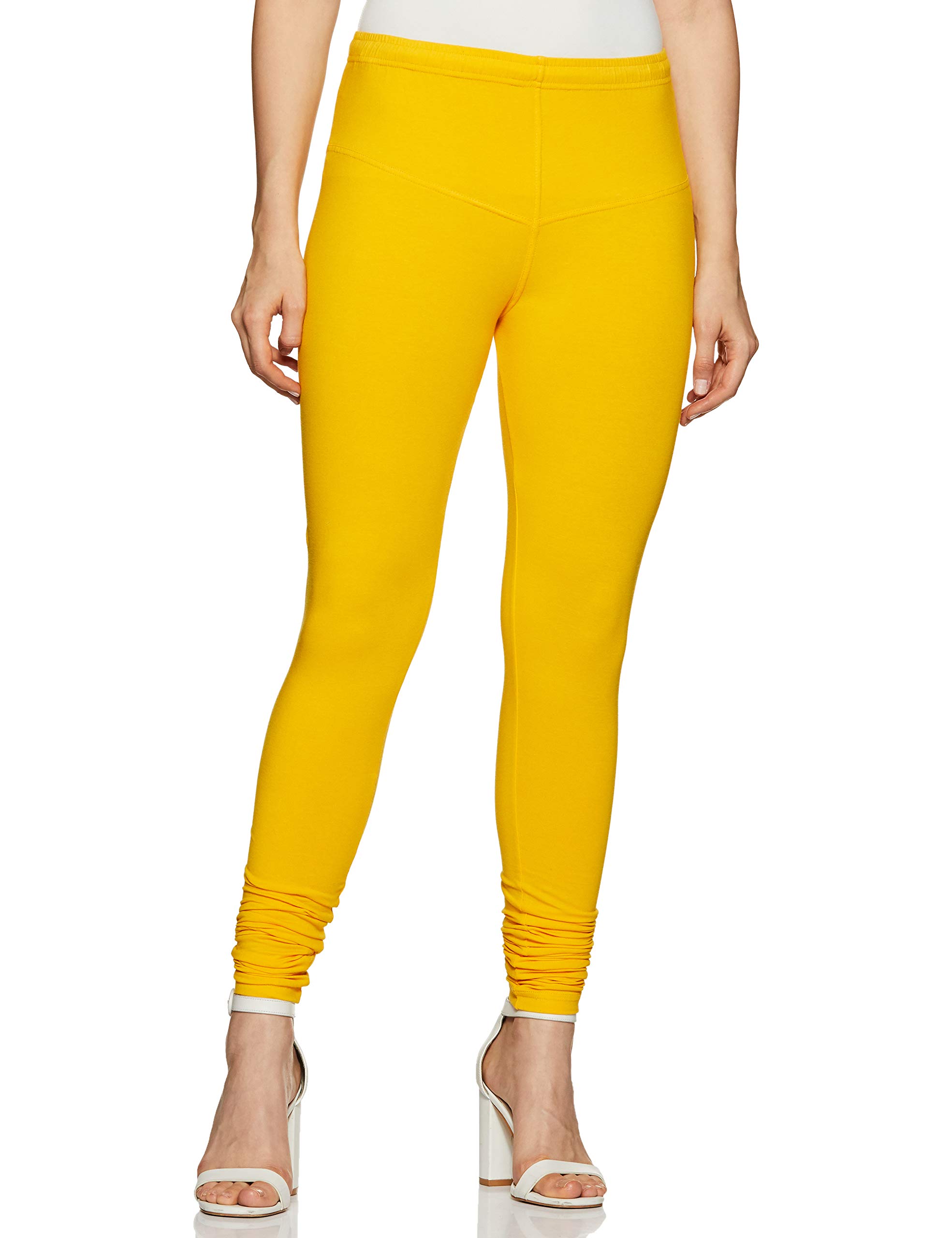 rupa softline Rupa Women's Slim Leggings (SL75YELLOW_Yellow_FS-picture-26