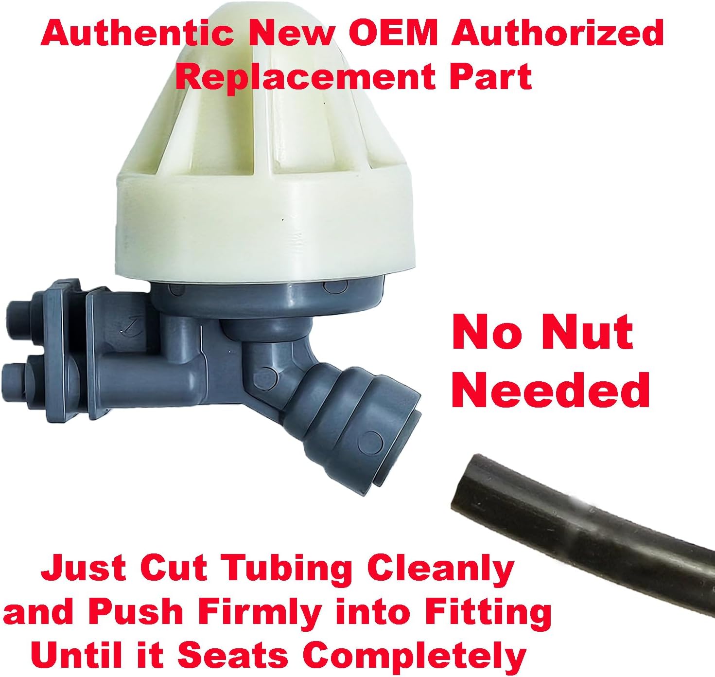 7257454 - Authentic OEM Nozzle and Venturi Kit with Clips and Orings - Fits most major brands