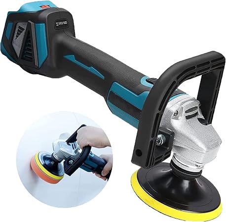 Poliermaschine Auto 6 Zoll Akku - 27-teiliges Set Mit 2 Akkus 3000mAh