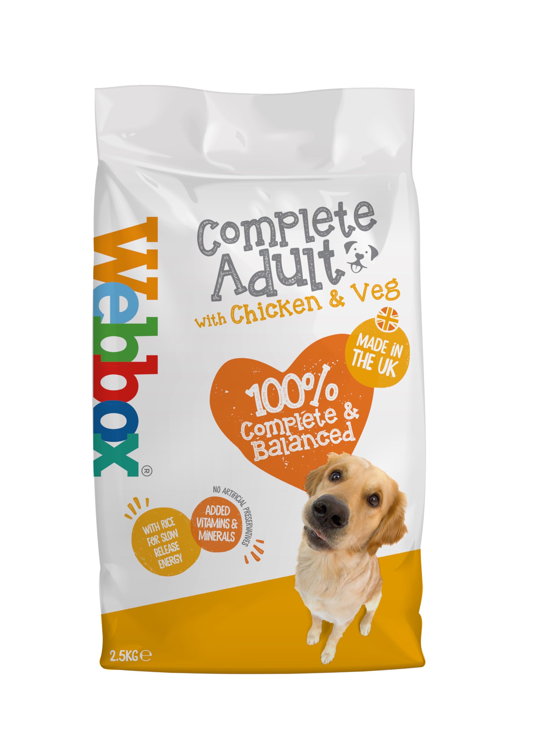 DOG CHICKEN & VEG 2.5KG