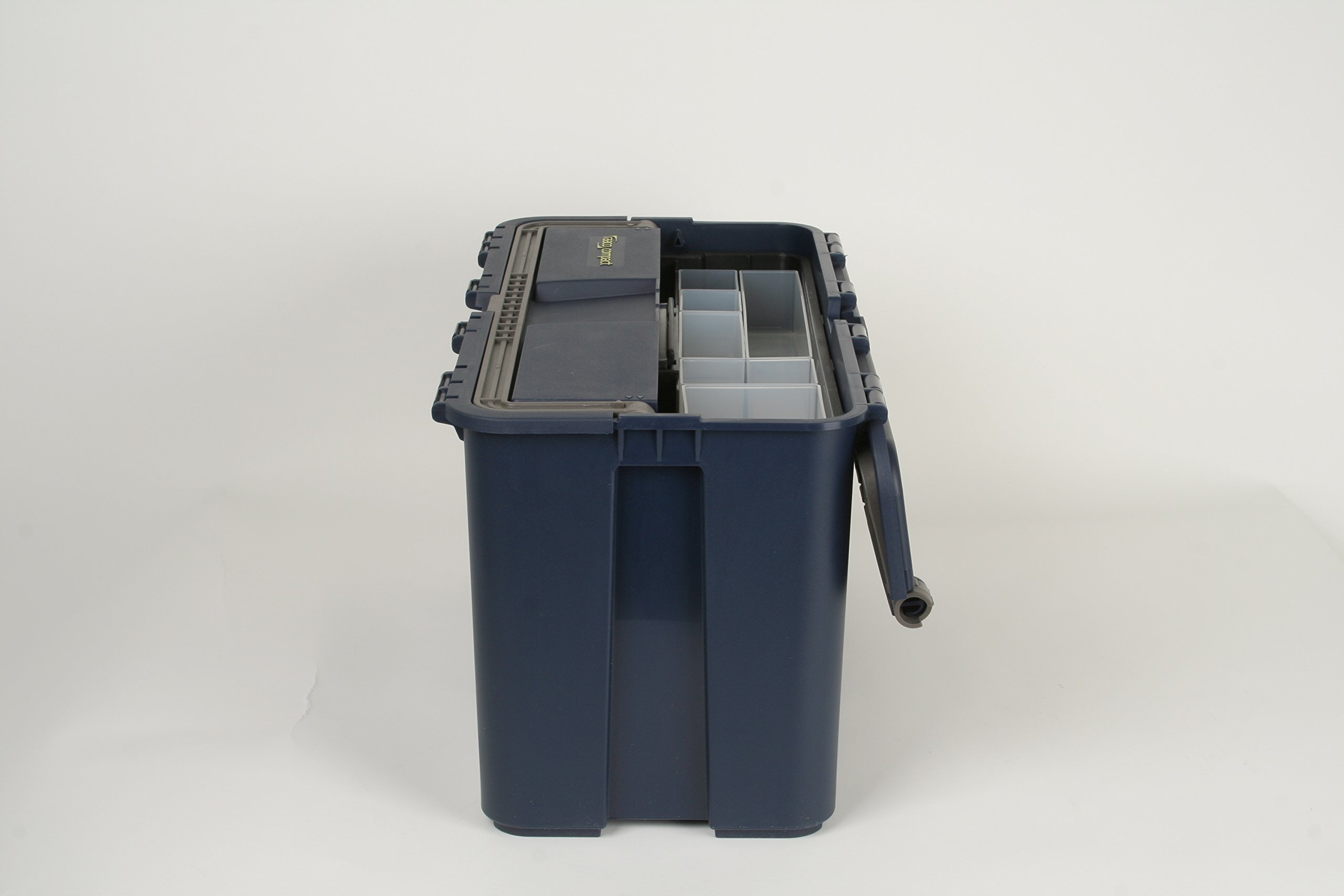 raaco Compact 37 Azul Polipropileno (PP) - Cajas de herramientas (Azul, Polipropileno (PP), 540 mm, 296 mm, 230 mm, 3,69 kg)
