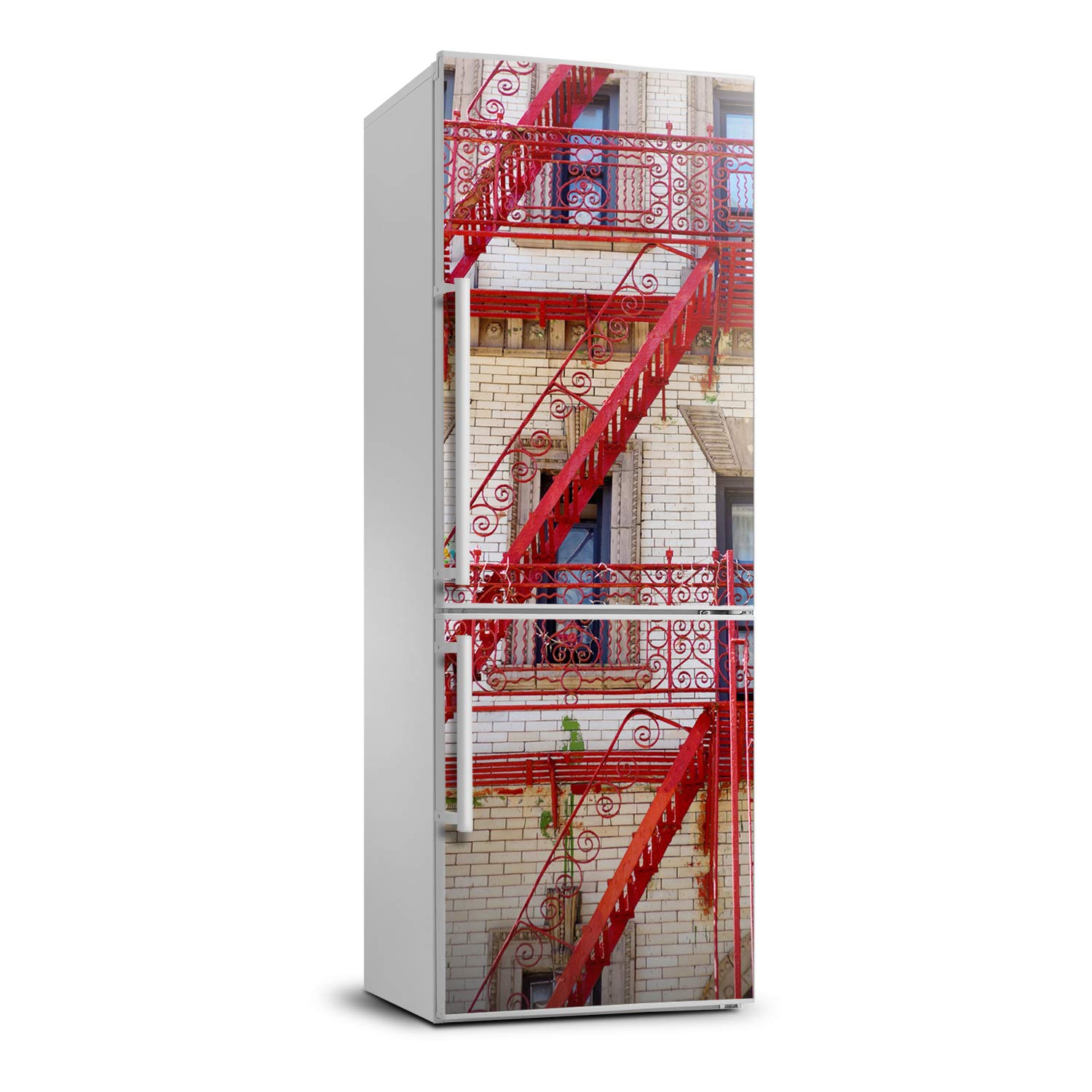 Autocollant frigo Tulup 60x180cm | Sticker décoratif mural auto-adhésif maison italienne