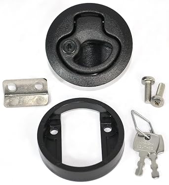 Southco Inc M1-41 Flush Pull Latch .075 to .275 Panel Thickness, Locking