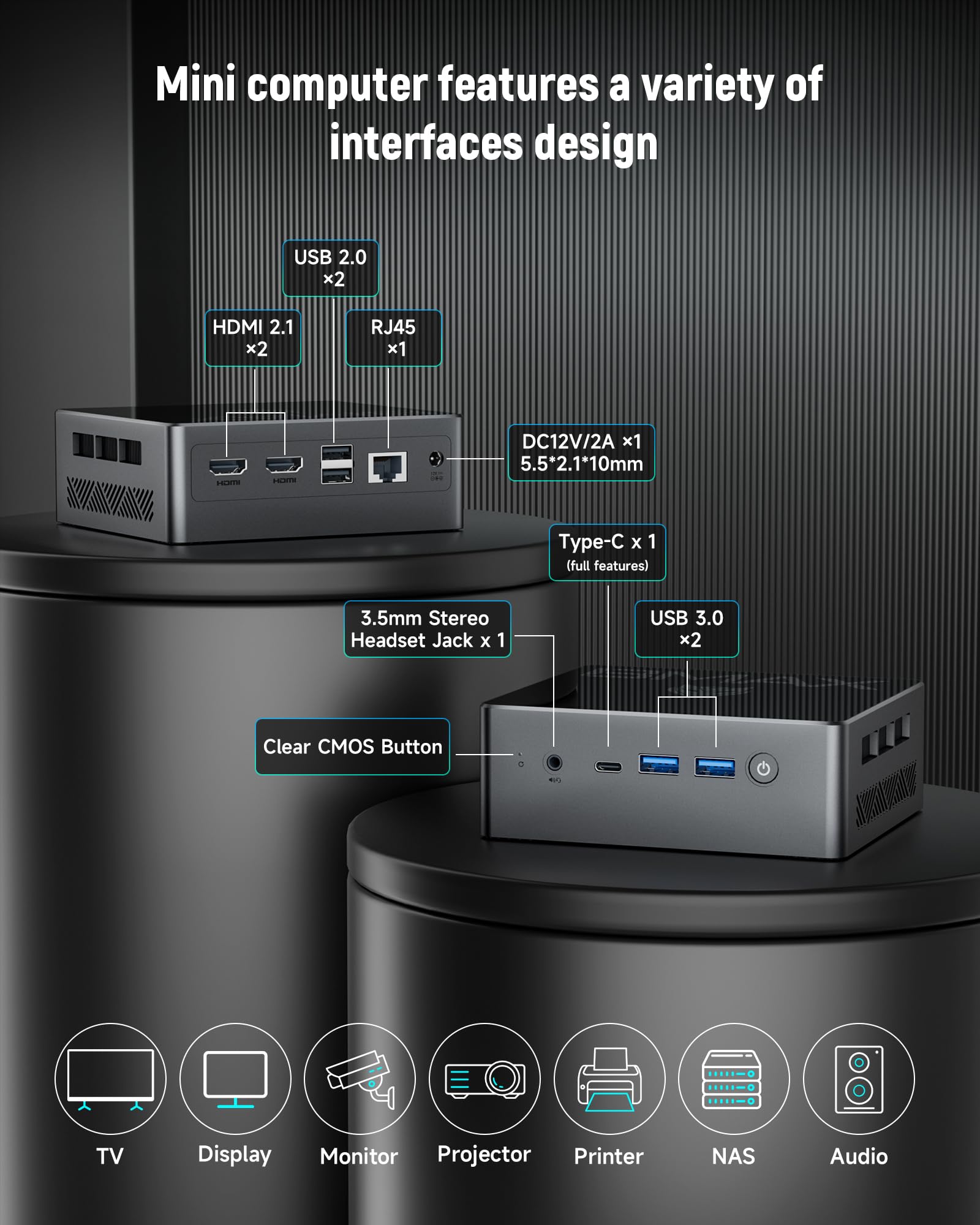 Bmax B4 Turbo Mini PC N150 Windows 11 Pro, 13º computador de mesa