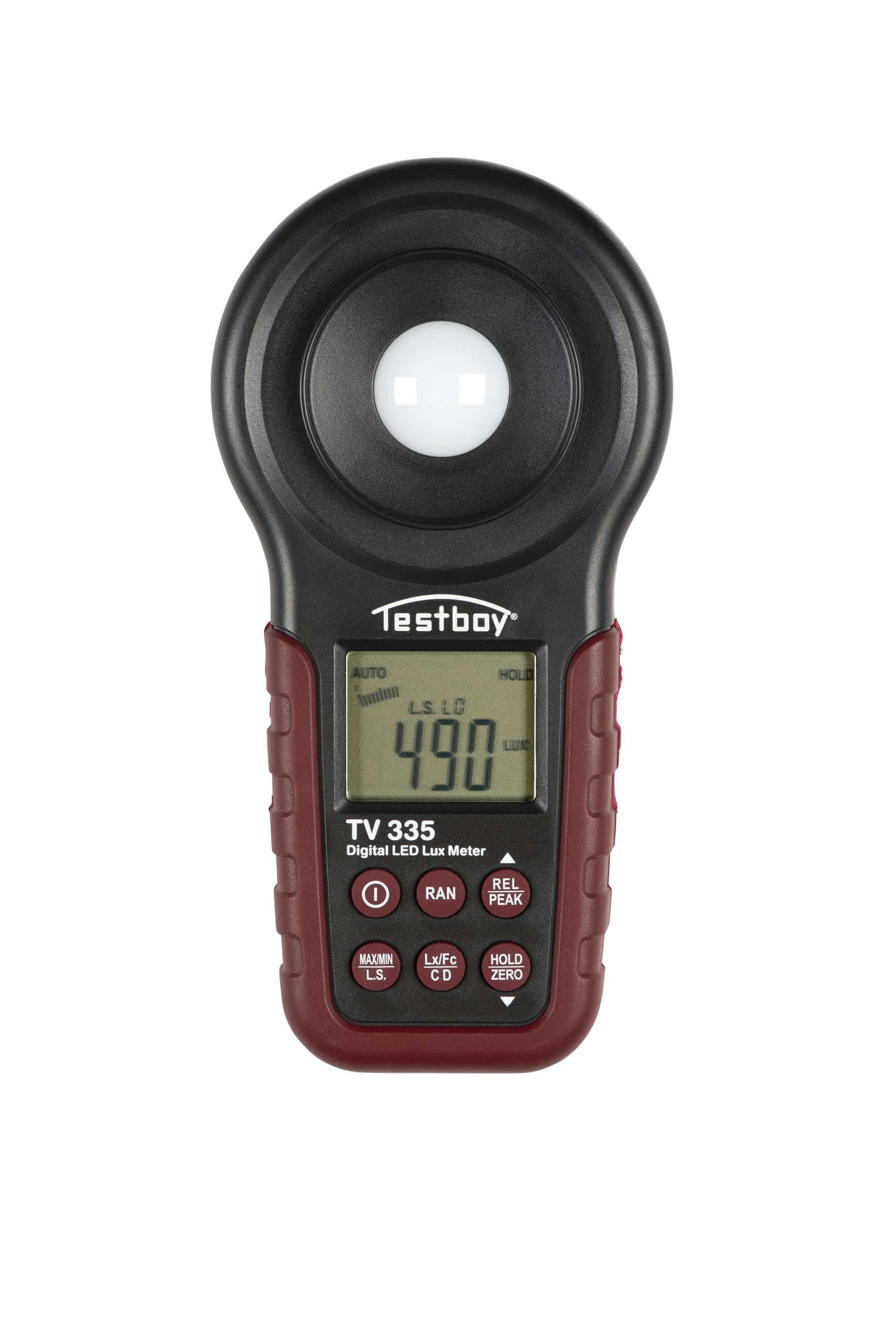 Testboy Lux Meter Digital 20-400000 lx Large LC Display