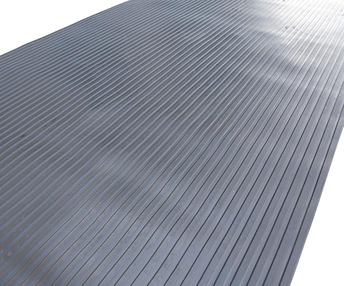 BDK GMT330 Alfombra para Piso de Garaje Flex Tough 8' x 4' de Caucho Negro Grueso y Resistente miniatura 3