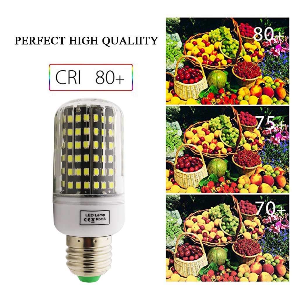 Xindaxin - Bombilla led (casquillo E27, 12 W equivalentes a 120 W, 6000 K, luz blanca fría, 20 unidades)