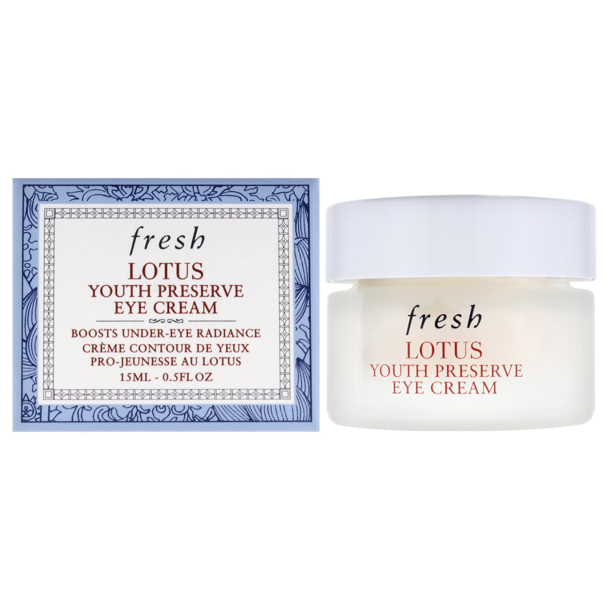 Fresh - Lotus Youth Preserve Depuffing Eye Cream 15Ml