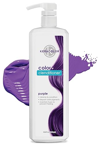 Keracolor Clenditioner Hair Dye - Semi Permanent Hair Color Depositing Conditioner, Cruelty-free