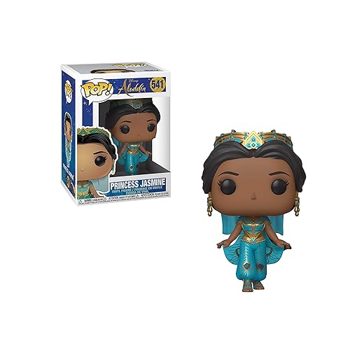 Funko 37024 Pop Vinyl: Disney: Aladdin (Live) -Jasmine Action Collectible Figure, Multicolour, One-Size