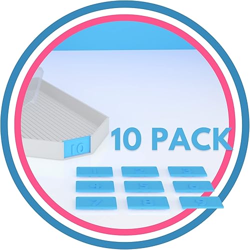 Miniatura 2 de 10 bandejas numeradas con tapas, kits de accesorios de pintura de diamantes, cuentas de joyería o regalo de manualidades para adultos y artes