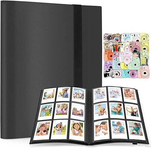 Ablus Mini álbum de fotos de 432 bolsillos para cámara Fujifilm Instax Mini, Polaroid Snap, Z2300, cámaras instantáneas SocialMatic e impresora Ablus Mini álbum de fotos de 432 bolsillos para cámara Fujifilm Instax Mini, Polaroid Snap, Z2300, cámaras instantáneas SocialMatic e impresora