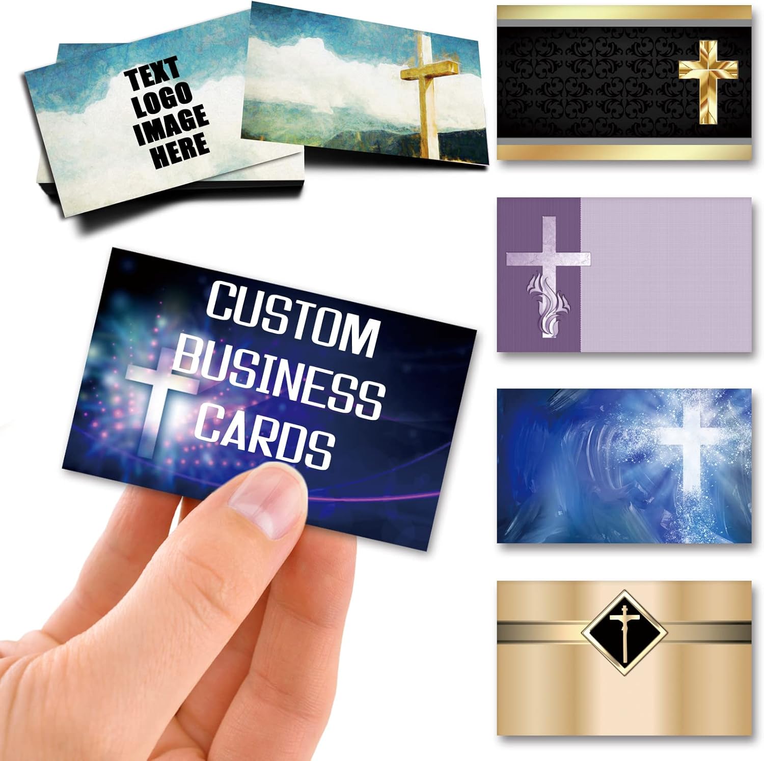 Custom Business Cards Customized Business Cards Double