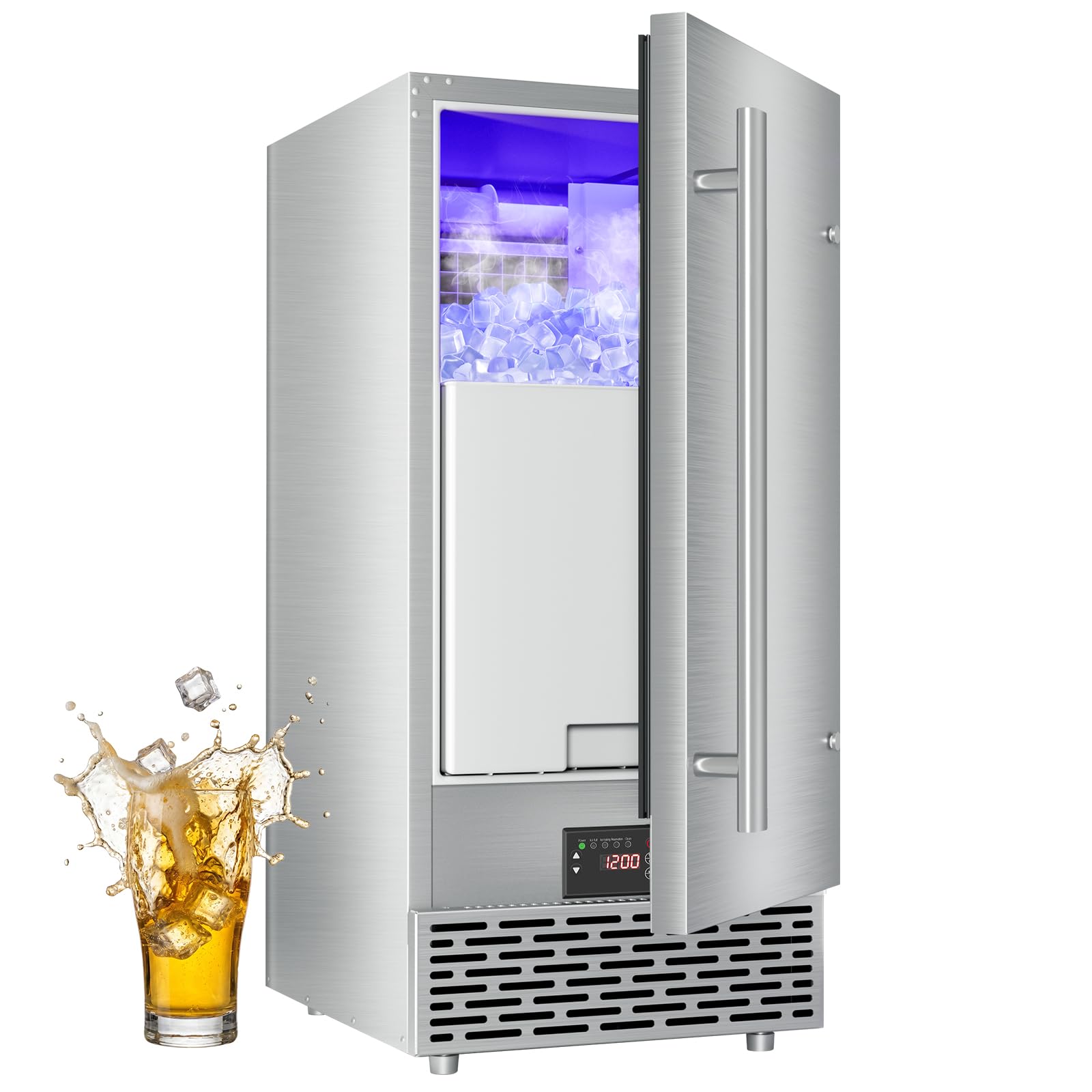 Gilati Y40FA Undercounter Ice Maker