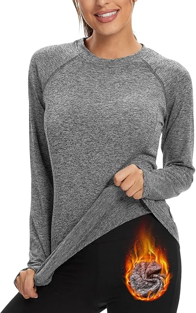 Soneven Long Sleeve Running Top Womens 