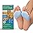 Homergy Metatarsal Foot Pads - Soft Gel Ball of Foot Cushions for Pain Relief, Ultra-Thin Sleeve Design, Stays in Place, Breathable & Reusable - Fits Heels, Flats, Sneakers (4 Pads / 2 Pairs)