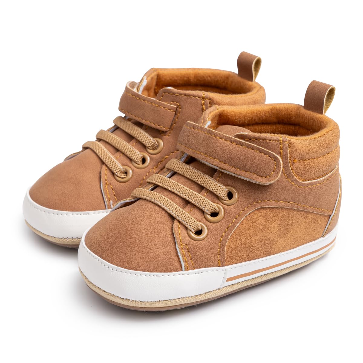 CENCIRILY Toddler Baby Boys Girls High Top Sneaker First Walk Ankle Boots