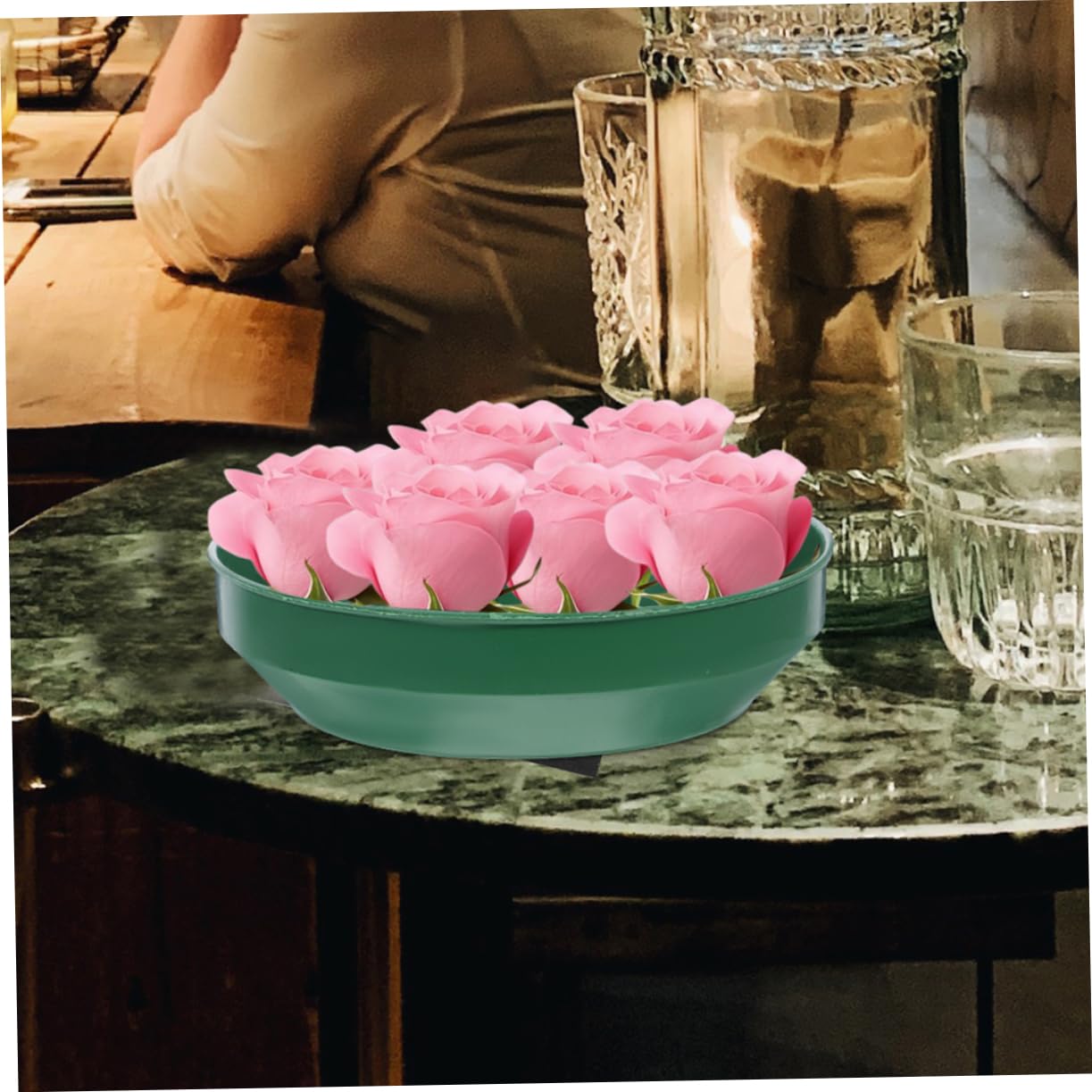 BESPORTBLE 24pezzi Vassoi Schiuma Per Composizioni Floreali Tray Per Fiori Vassoi Per Fiori Fai Da Te Per Matrimoni e Decorazioni Domestiche