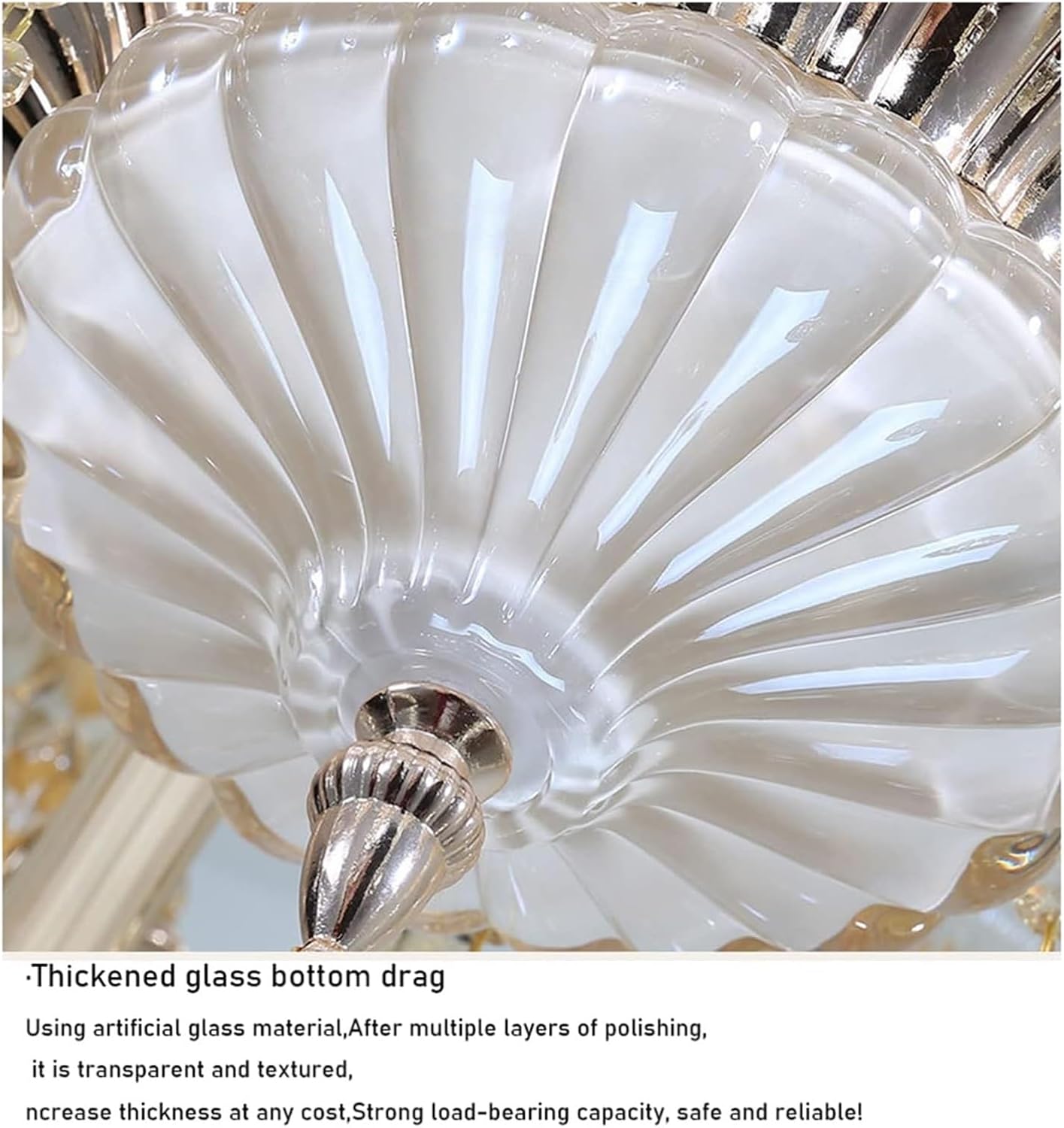 Modern LED Luxurious K9 Crystal Chandelier Candle Pendant Lamp Living Room Ceiling Lighting with Adjustable Height Compatible with Dining Bedroom Hallway Entry