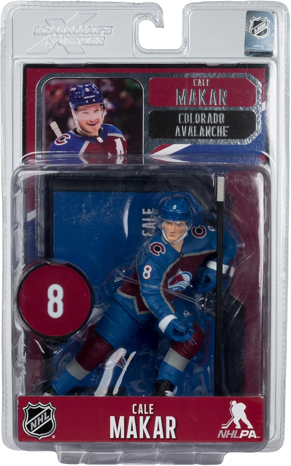 McFarlane Toys - Cale Makar (Colorado Avalanche) NHL 7in Posed Figure McFarlane's SportsPicks